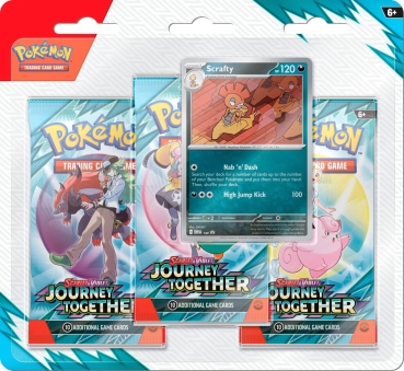 Pokemon Reisegefährten 3-Pack Blister Irokex