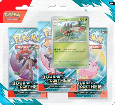 Pokemon Reisegefährten 3-Pack Blister Yanmega