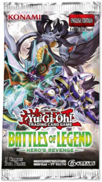 Yugioh Booster Battles of Legend: Hero's Revenge