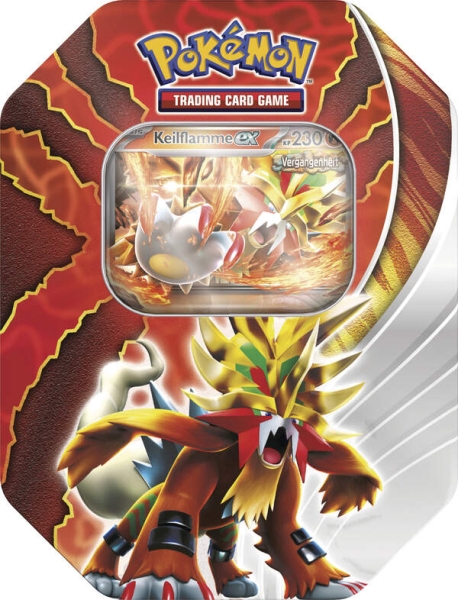 Pokemon Tin Box Keilflamme ex