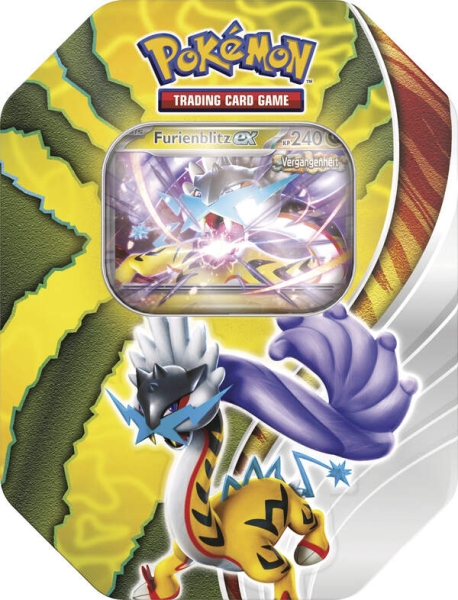 Pokemon Tin Box Furienblitz ex