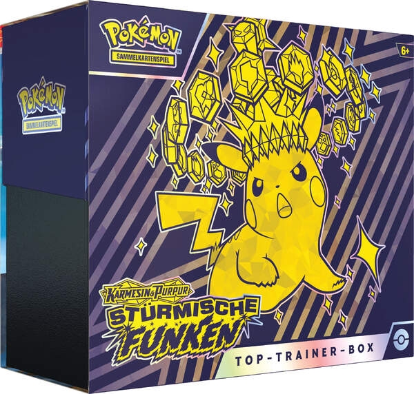 Pokémon Top Trainer Box Stürmische Funken