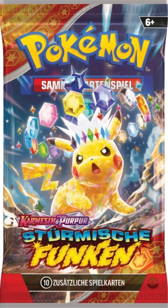 Pokemon Stürmische Funken Booster 1