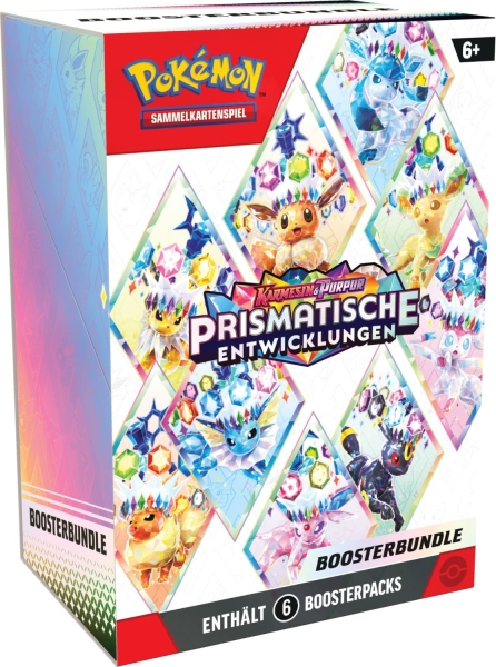 Pokemon Prismatische Entwicklungen Booster Bundle