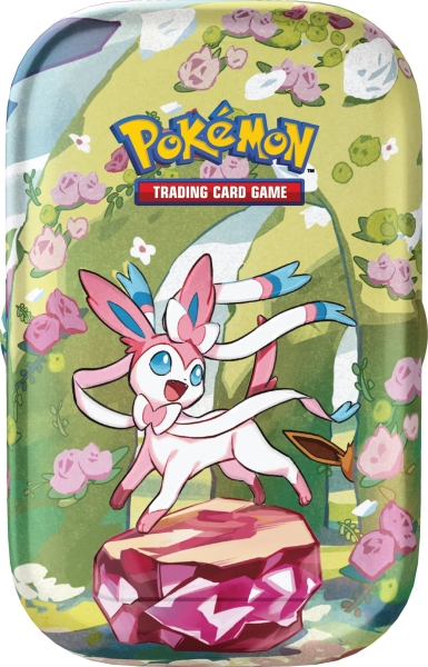 Pokemon Karmesin & Purpur Prismatische Entwicklungen Mini Tin Feelinara