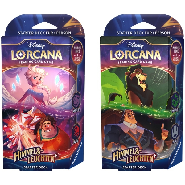 Disney Lorcana Himmelsleuchten Starter Deck