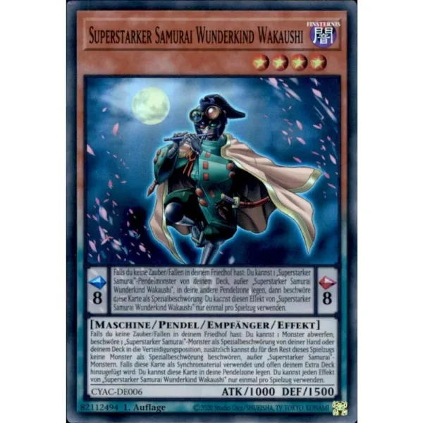 Superstarker Samurai Wunderkind Wakaushi - CYAC-DE006