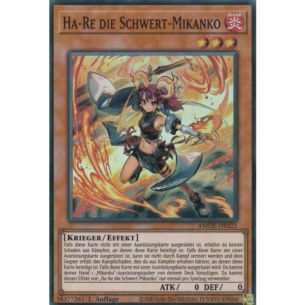 Ha-Re die Schwert-Mikanko - AMDE-DE025